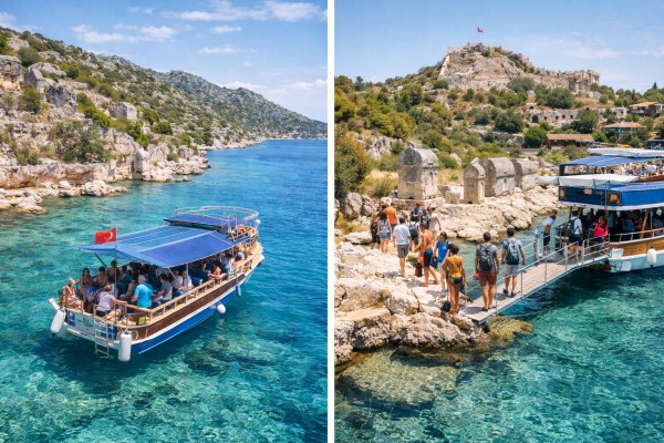 Kekova Tekne Turu ile Batık Şehri Keşfedin